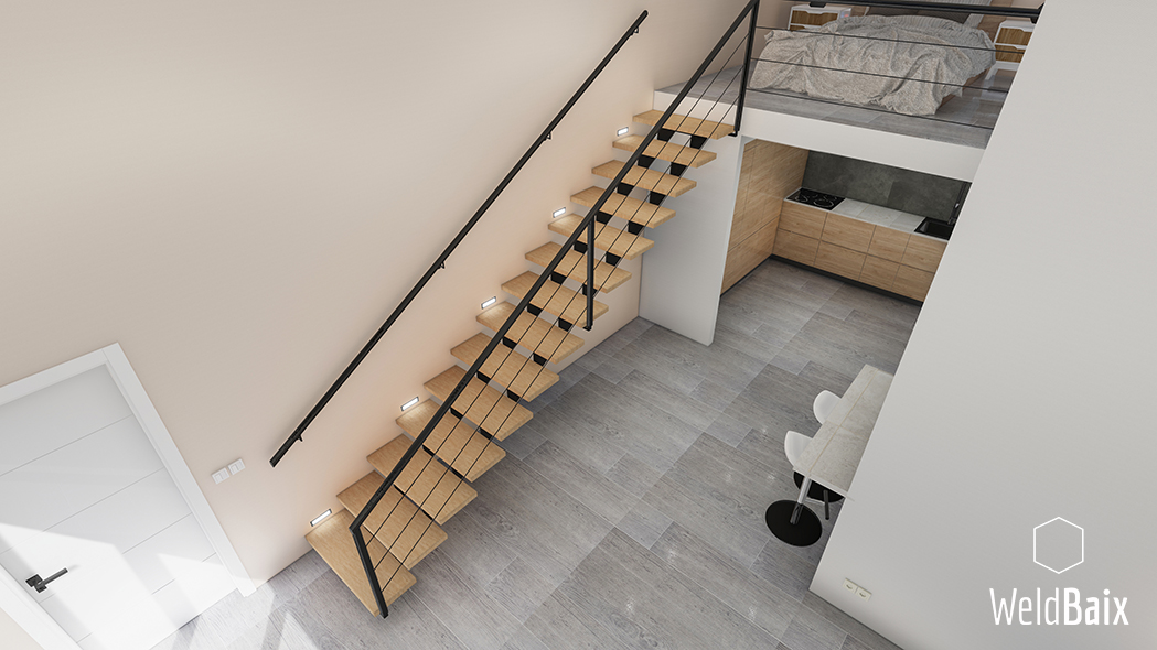 Escalera nº2 Modelo W central - Imagen 03